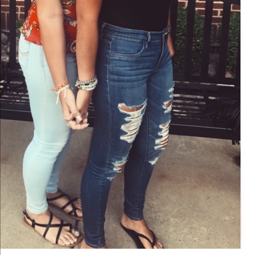 ripped jeans